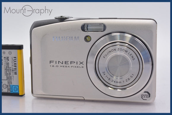 ★極上美品★ 富士フィルム FUJIFILM FinePix F60fd 3x バッテリー付属 ★完動★同梱可 #am820