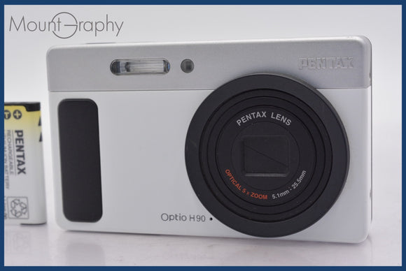 ★良品★ ペンタックス PENTAX Optio H90 5x バッテリー付属 同梱可 #am824