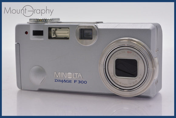 ★極上美品★ ミノルタ MINOLTA DiMAGE F300 単三電池仕様 ★完動★同梱可 #am837