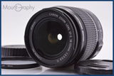 【動作保証】 キヤノン Canon EF-S 18-55mm F3.5-5.6 IS 前後キャップ&レンズフィルター付 同梱無料 #am8380