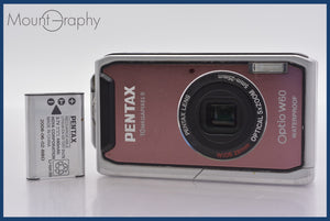 ☆極上美品☆ ペンタックス PENTAX Optio W60 5x バッテリー付属