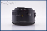 【動作保証】 キヤノン Canon EF 50mm F1.8 II 前後キャップ付 同梱無料 #am8475