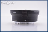 【動作保証】 シグマ SIGMA MOUNT CONVERTER MC-11 CANON EF-E ボディーキャップ付 ソニーE用(AF) 同梱無料 #am8481