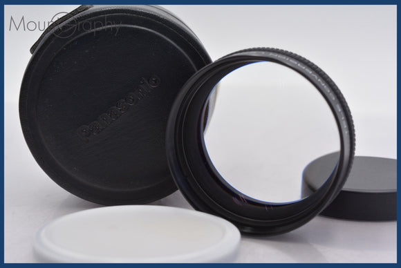 ★極上美品★ Panasonic TELE CONVERSION LENS VW-LT2 前後キャップ、ケース付 ★完動★同梱可 #am852