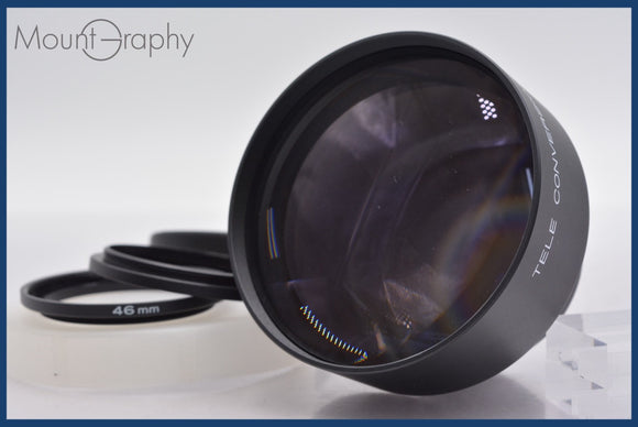 ★極上美品★ ケンコー Kenko TELE CONVERSION x2 KUT-2 前後キャップ、ケース付 ★完動★同梱可 #am854