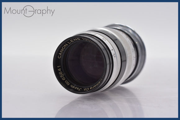 ★実用美品★ キヤノン Canon 100mm F3.5 ★完動★同梱可 #am861