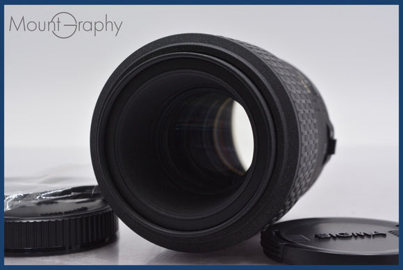 ★実用美品★ シグマ SIGMA EX 105mm F2.8 MACRO 前後キャップ&レンズフィルター付 キヤノンEF用(AF) 同梱可 #am875