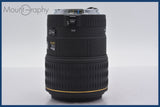★実用美品★ シグマ SIGMA EX 105mm F2.8 MACRO 前後キャップ&amp;レンズフィルター付 キヤノンEF用(AF) 同梱可 #am875