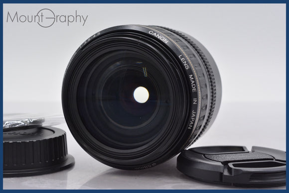★良品★ キヤノン Canon EF 28-105mm F3.5-4.5 MACRO USM 前後キャップ&レンズフィルター付 ★完動★同梱可 #am877