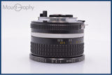 【動作保証】 ニコン Nikon NIKKOR 20mm F2.8 Ai-S 前後キャップ&レンズフィルター付 同梱無料 #am8799