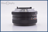 【動作保証】 ヤシカ YASHICA ML 50mm F1.9 前後キャップ&レンズフィルター付 コンタックスY/C用 同梱無料 #am8863