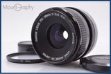 【動作保証】 キヤノン Canon FD 35mm F3.5 S.C. 前後キャップ&レンズフィルター付 同梱無料 #am8864