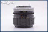 【動作保証】 キヤノン Canon FD 100mm F2.8 S.S.C. 前後キャップ&レンズフィルター付 同梱無料 #am8865