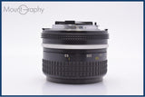 【動作保証】 ニコン Nikon NIKKOR 28mm F3.5 Ai 前後キャップ&レンズフィルター付 同梱無料 #am8872
