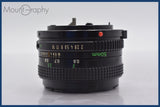 ★良品★ キヤノン Canon NEW FD 50mm F2 前後キャップ&amp;レンズフィルター付 ★完動★同梱可 #am889
