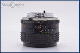 【動作保証】 ミノルタ MINOLTA MC ROKKOR-PG 50mm F1.4 前後キャップ&レンズフィルター付 同梱無料 #am8903