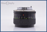 【動作保証】 ミノルタ MINOLTA MC ROKKOR-PG 50mm F1.4 前後キャップ&レンズフィルター付 同梱無料 #am8903