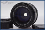 ★極上美品★ キヤノン Canon NEW FD 50mm F1.4 前後キャップ&amp;レンズフィルター付 ★完動★同梱可 #am891