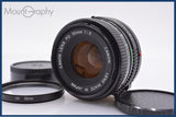 【動作保証】 キヤノン Canon NEW FD 50mm F2 前後キャップ&amp;レンズフィルター付 同梱無料 #am8964