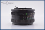 【動作保証】 キヤノン Canon NEW FD 50mm F2 前後キャップ&amp;レンズフィルター付 同梱無料 #am8964