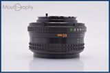 【動作保証】 ミノルタ MINOLTA MD ROKKOR 50mm F1.7 前後キャップ&amp;レンズフィルター付 同梱無料 #am8968