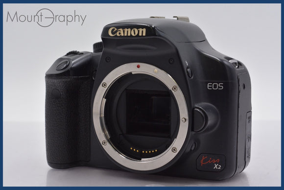 ★極上美品★ キヤノン Canon EOS Kiss X2 バッテリー付属 ★完動★同梱可 #am903