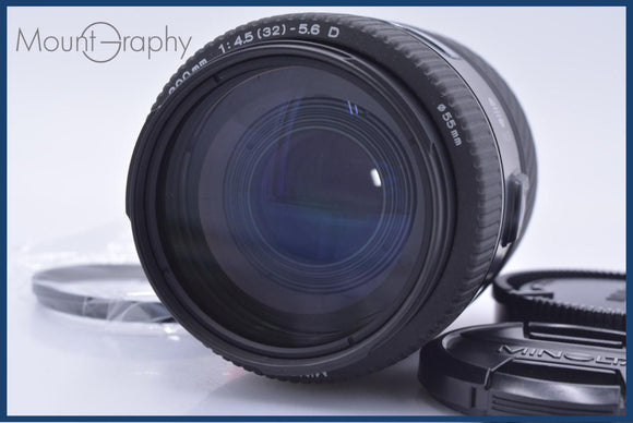 美品！完動品！MINOLTA APO TELE ZOOM 100-300mm 動作保証】 ミノルタ MINOLTA AF APO TELE ZOOM 100-300mm F4.5-5.6 D