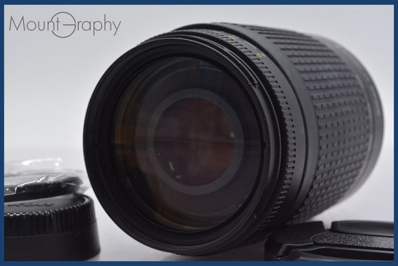 ★特別特価★ ニコン Nikon AF NIKKOR 70-300mm F4-5.6 G 前後キャップ&レンズフィルター付 同梱可 #am909