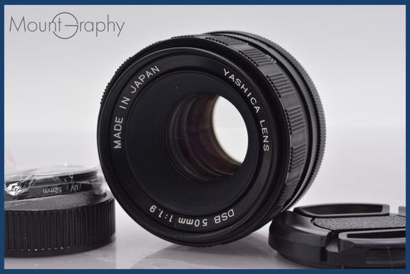 ★特別特価★ ヤシカ YASHICA DSB 50mm F1.9 前後キャップ&レンズフィルター付 M42用 同梱可 #am921