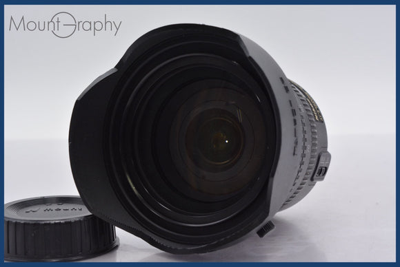 ★極上美品★ ニコン Nikon AF-S NIKKOR DX 18-70mm F3.5-4.5 G ED 後キャップ&レンズフィルター、レンズフード付 ★完動★同梱可 #am922