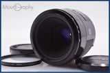 【動作保証】 ミノルタ MINOLTA AF MACRO 50mm F2.8 前後キャップ&レンズフィルター付 同梱無料 #am9222