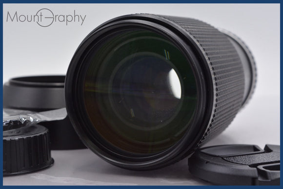 ★実用美品★ ニコン Nikon SERIES E 70-210mm F4 前後キャップ&レンズフィルター付 同梱可 #am926