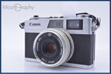 難あり キヤノン Canon Canonet 28 40mm F2.8 同梱無料 #am9275