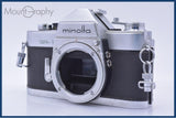 【動作保証】 ミノルタ MINOLTA SR-1 シルバー 同梱無料 #am9283