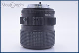 【美品・動作保証】 ミノルタ MINOLTA MD ZOOM 35-70mm F3.5 前後キャップ&レンズフィルター付 同梱無料 #am9316