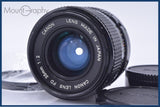 【動作保証】 キヤノン Canon NEW FD 35mm F2 前後キャップ&レンズフィルター付 同梱無料 #am9337