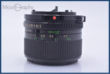 【動作保証】 キヤノン Canon NEW FD 35mm F2 前後キャップ&レンズフィルター付 同梱無料 #am9337