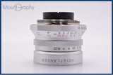 【動作保証】 フォクトレンダー Voigtlander COLOR-SKOPAR 35mm F2.5 MC 前キャップ付 ライカLマウント 同梱無料 #am9353