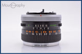 【動作保証】 キヤノン Canon FD 28mm F3.5 前後キャップ&レンズフィルター付 同梱無料 #am9355