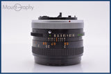 【動作保証】 キヤノン Canon FD 50mm F1.8 S.C. 前後キャップ&レンズフィルター付 同梱無料 #am9361