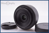 【動作保証】 キヤノン CANON EF-M 22mm F2 STM 前後キャップ付 同梱無料 #am9375