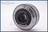 【動作保証】 キヤノン CANON EF-M 22mm F2 STM 前後キャップ付 同梱無料 #am9375