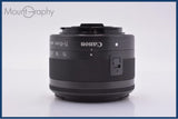 【動作保証】 キヤノン Canon EF-M 15-45mm F3.5-6.3 IS STM 前後キャップ付 同梱無料 #am9379