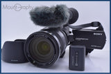 【動作保証】 ソニー SONY Handycam NEX-VG20 + ソニー SONY E 18-200mm F3.5-6.3 OSS レンズフード、バッテリー付 同梱無料 #am9380