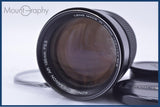 【動作保証】 コニカ KONICA HEXANON AR 135mm F2.5 前後キャップ&レンズフィルター付 同梱無料 #am9397