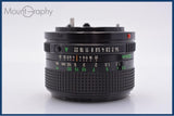 【動作保証】 キヤノン Canon NEW FD 50mm F1.4 前後キャップ&レンズフィルター付 同梱無料 #am9414