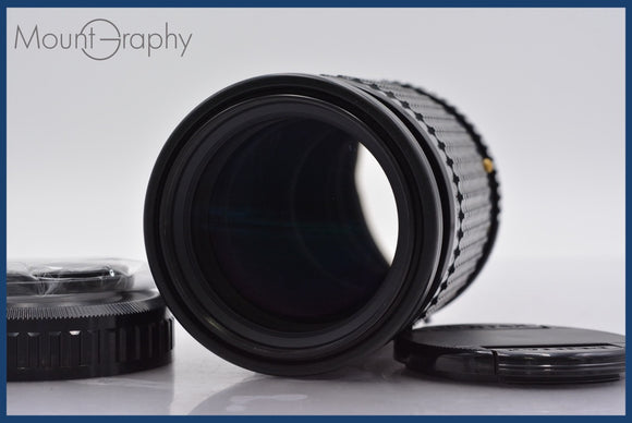 ★極上美品★ ペンタックス PENTAX SMC PENTAX-A 645 200mm F4 前後キャップ&レンズフィルター付 ★完動★同梱可 #am947