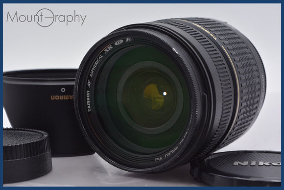 ★極上美品★ タムロン TAMRON AF ASPHERICAL XR LD (IF) 28-300mm F3.5-6.3 MACRO 前後キャップ他 ニコンF用(AF)  #am949