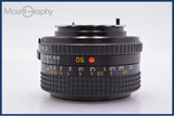 【動作保証】 ミノルタ MINOLTA MD ROKKOR 50mm F1.7 前後キャップ&レンズフィルター付 同梱無料 #am9490
