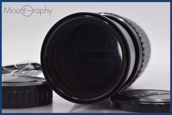 ★良品★ ペンタックス PENTAX SMC PENTAX-M ZOOM 80-200mm F4.5 前後キャップ&レンズフィルター付 ★完動★同梱可 #am952